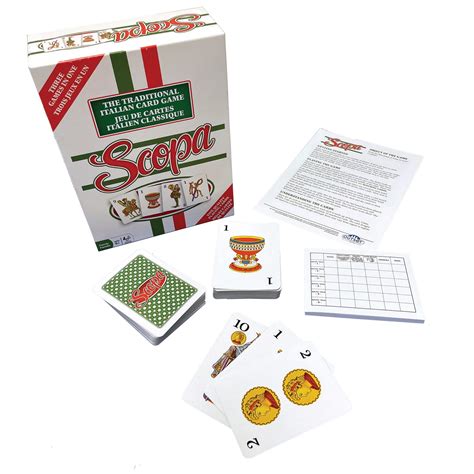 italia scopa|Scopa: A Traditional Italian Card Game .